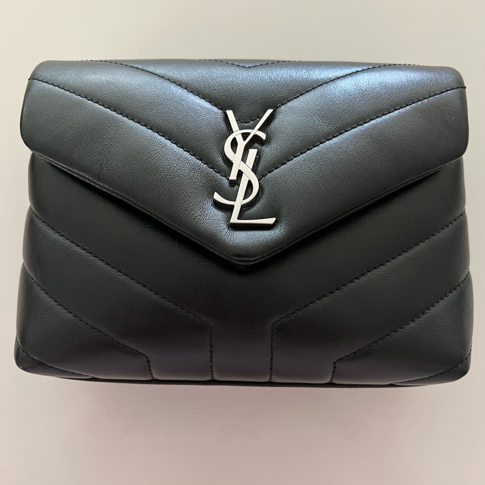 YSL Mini Loulou Matelassé Leather Crossbody Bag
